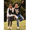 image:imageDokotoo Womens Sweatshirt Casual Floral Long Sleeve Crewneck Lightweight Soft Sweatshirts Loose Pullover TopsWhite