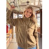 image:imageDokotoo Womens Faux Suede Bomber Jacket Cropped Long Sleeve Cropped CoatLight French Beige