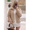 image:imageDokotoo Womens Full Zip Fleece Winter Jacket 2026 Fall Warm Outerwear CoatParchment