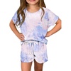 image:imageDokotoo Girls Summer Cute TShirt and Shorts Set with Side PocketsB Pink