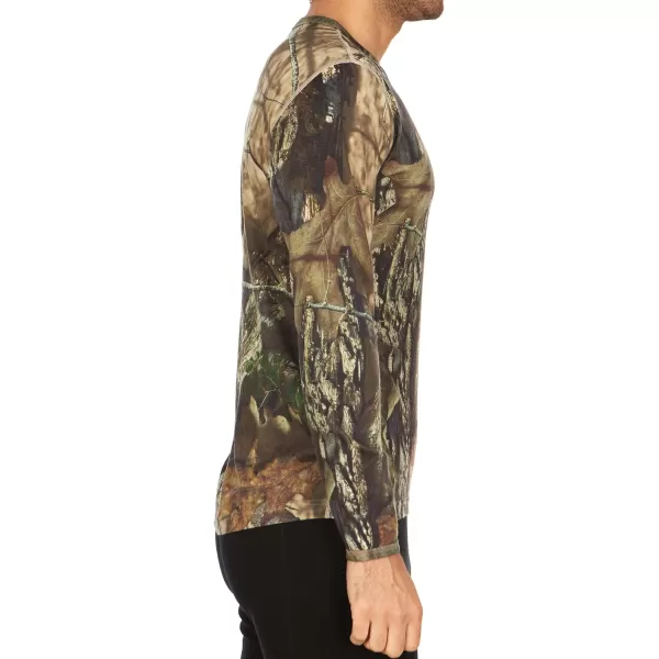 100 Merino Wool  Mens Long Sleeve Crew Shirt  Thermal Base Layer235 Midweight Mossy Oak