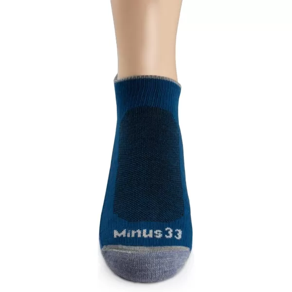 Minus33 Merino Wool 3411 Light Trek Runner SockDeep Water