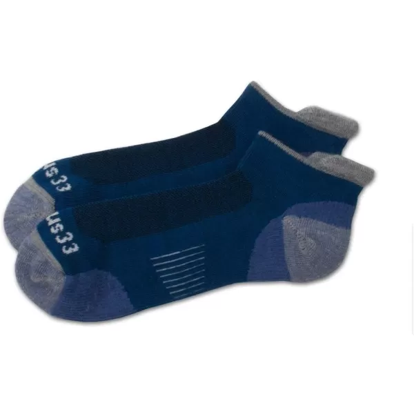 Minus33 Merino Wool 3411 Light Trek Runner SockDeep Water