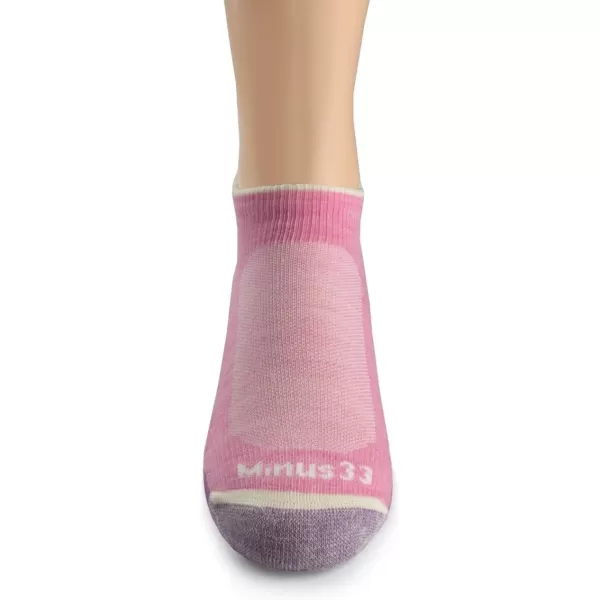 Minus33 Merino Wool 3411 Light Trek Runner SockWild Orchid