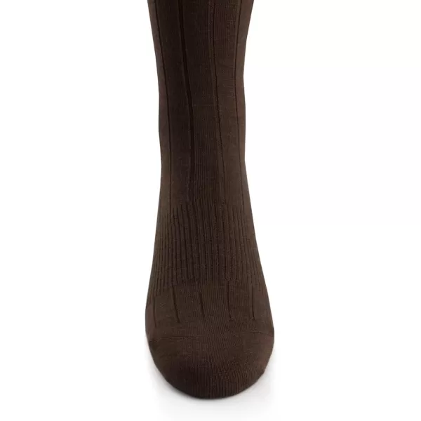 Minus33 Merino Wool 3420 Urban Dress SockDark Mahogany