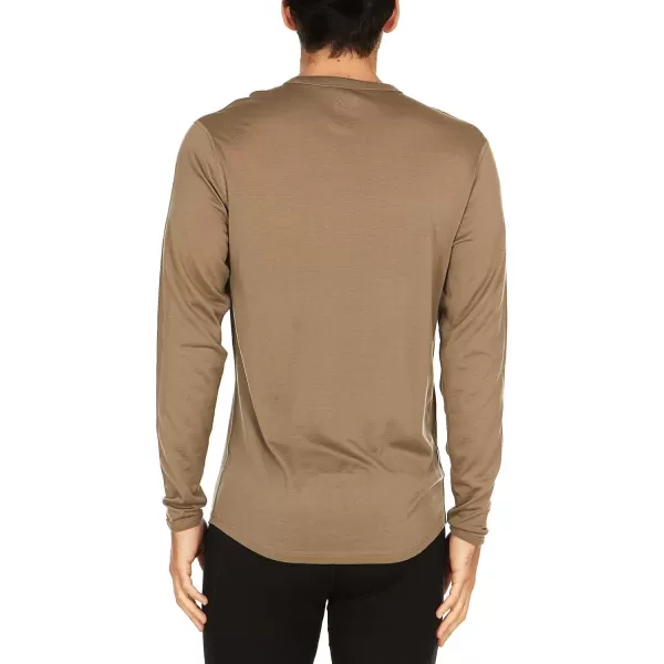 Minus33 Merino Wool 718 Ticonderoga Mens Lightweight Crew  No Itch Renewable FabricTan 499