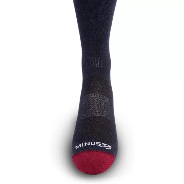 Minus33 Merino Wool Clothing Mountain Heritage Over the Calf Liner Socks Made in USA New HampshirePatriot