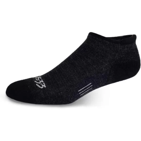 Minus33 Merino Wool 3411 Light Trek Runner SockBlack