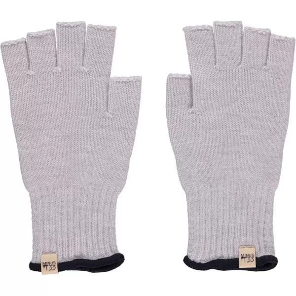 Minus33 Merino Wool Fingerless Gloves  Warm Knitted Gloves  Hunting Gloves  Half Finger GlovesAsh Gray