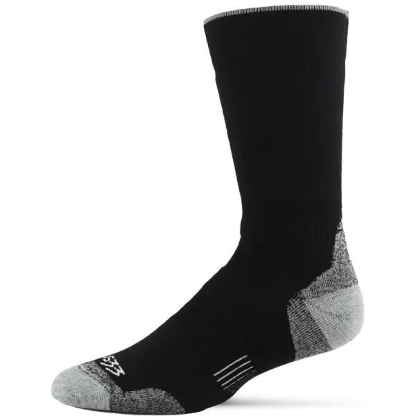 USA Made  Boot Socks  Hunting Socks  Merino Wool  Mountain HeritageS76 Midweight Black