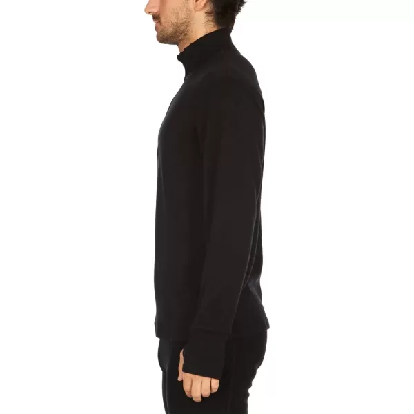 Minus33 100 Merino Wool Kobuk Men  s Expedition Weight  Zip    No Itch Renewable FabricBlack