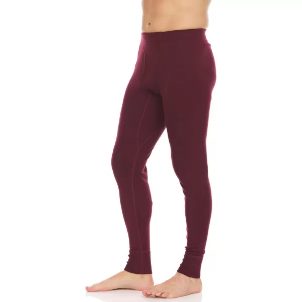 Minus33 Kancamagus Mens Midweight Base Layer Pants  100 Merino Wool Bottoms  Multi Use Long Johns  Thermal UnderwearBurgundy