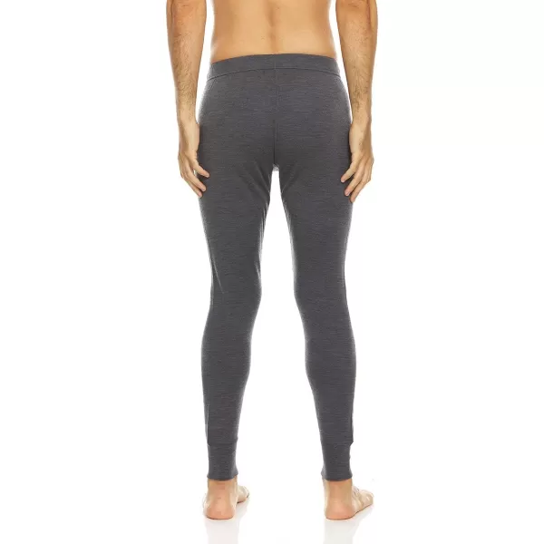 Minus33 Kancamagus Mens Midweight Base Layer Pants  100 Merino Wool Bottoms  Multi Use Long Johns  Thermal UnderwearCharcoal Gray