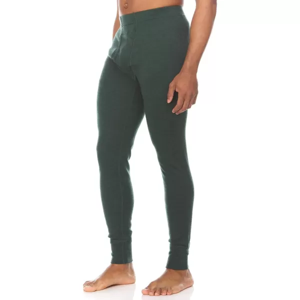 Minus33 Kancamagus Mens Midweight Base Layer Pants  100 Merino Wool Bottoms  Multi Use Long Johns  Thermal UnderwearForest Green