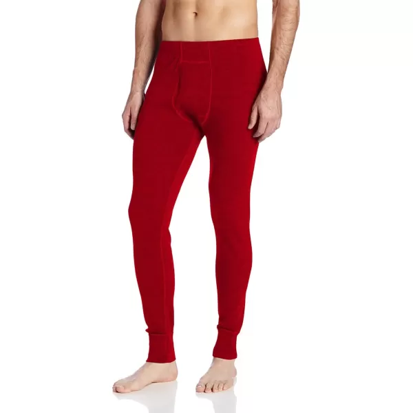 Minus33 Kancamagus Mens Midweight Base Layer Pants  100 Merino Wool Bottoms  Multi Use Long Johns  Thermal UnderwearTrue Red