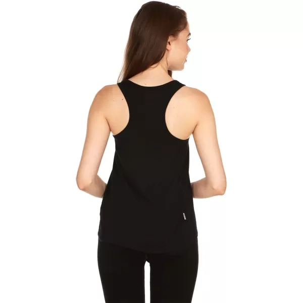 Minus33 Merino Wool 2203 Woolverino Womens Micro Racerback Tank Top  84 Merino Wool 12 Nylon 4 SpandexBlack