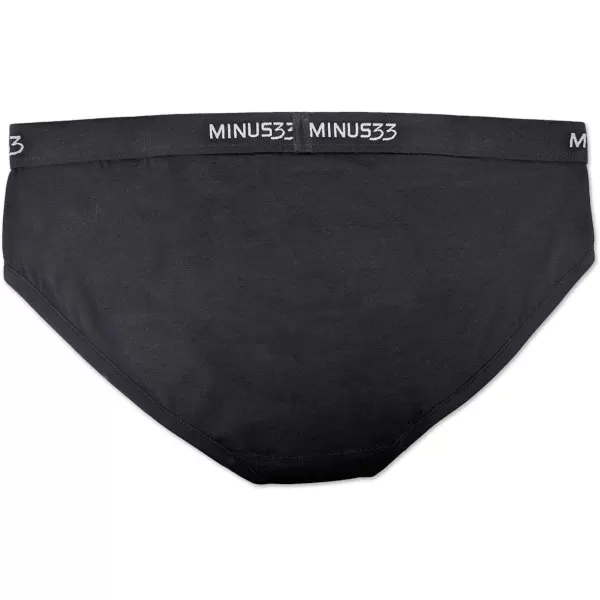 Minus33 Merino Wool 2303 Woolverino Womens Micro Weight BikiniBlack