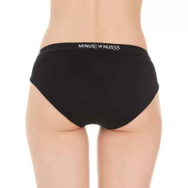 Minus33 Merino Wool 2303 Woolverino Womens Micro Weight BikiniBlack