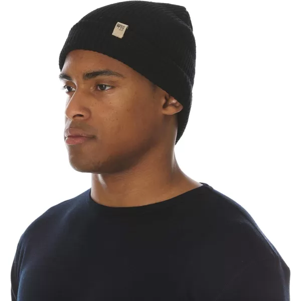 Minus33 Merino Wool Everyday Knit Wool BeanieBlack