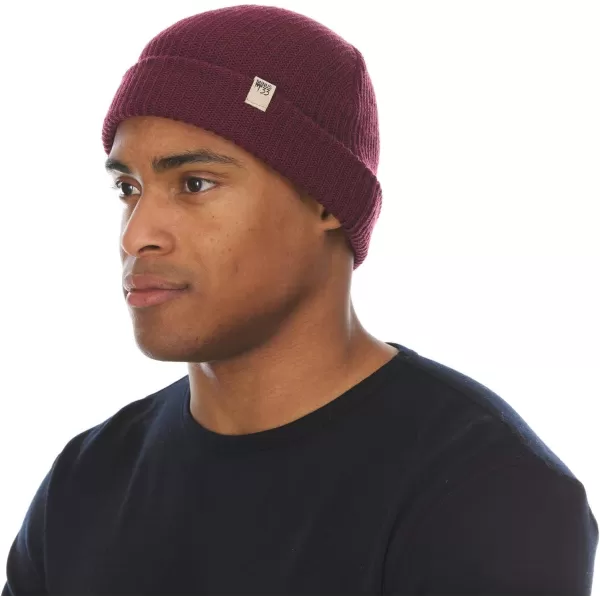 Minus33 Merino Wool Everyday Knit Wool BeanieBurgundy