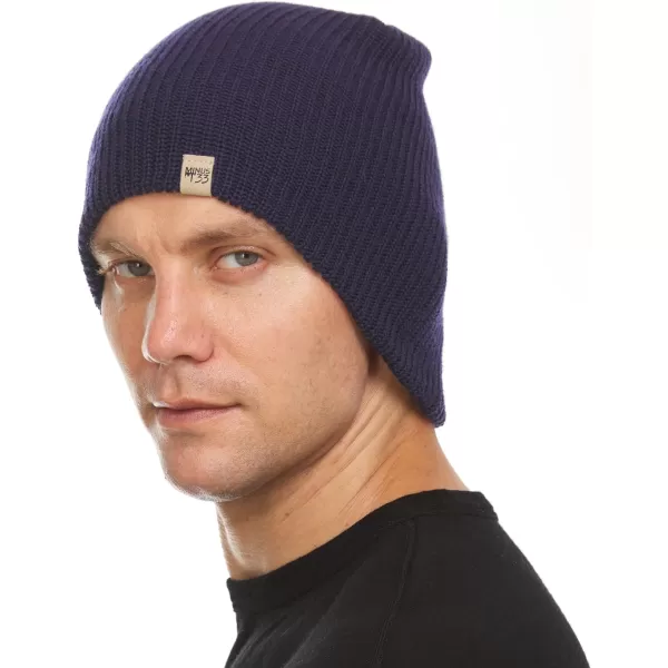 Minus33 Merino Wool Everyday Knit Wool BeanieNavy Blue