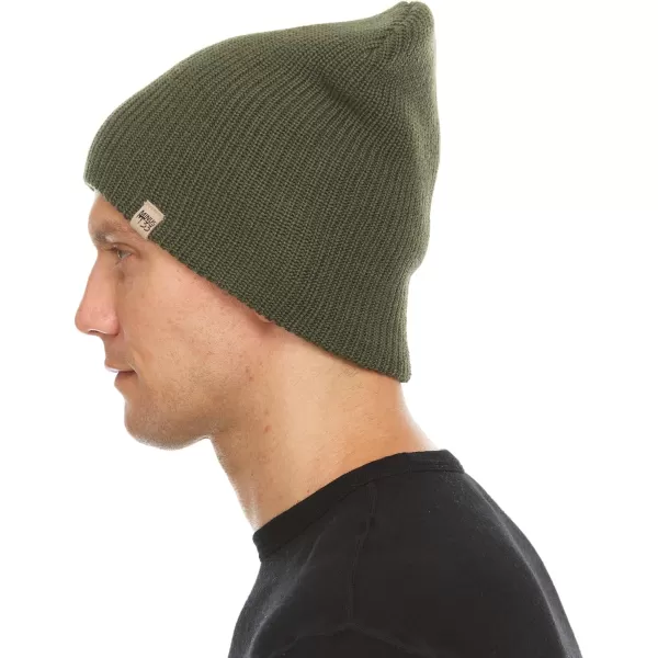 Minus33 Merino Wool Everyday Knit Wool BeanieOlive Drab