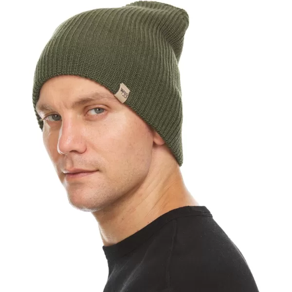 Minus33 Merino Wool Everyday Knit Wool BeanieOlive Drab