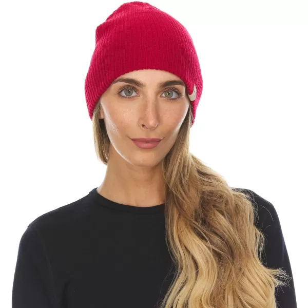 Minus33 Merino Wool Everyday Knit Wool BeanieTrue Red