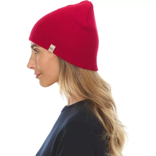 Minus33 Merino Wool Everyday Knit Wool BeanieTrue Red