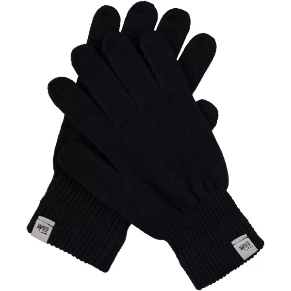 Minus33 Merino Wool Glove Liner  Warm Base Layer  Ski Liner Glove  3 Season Wear  Multiple Colors and SizesBlack