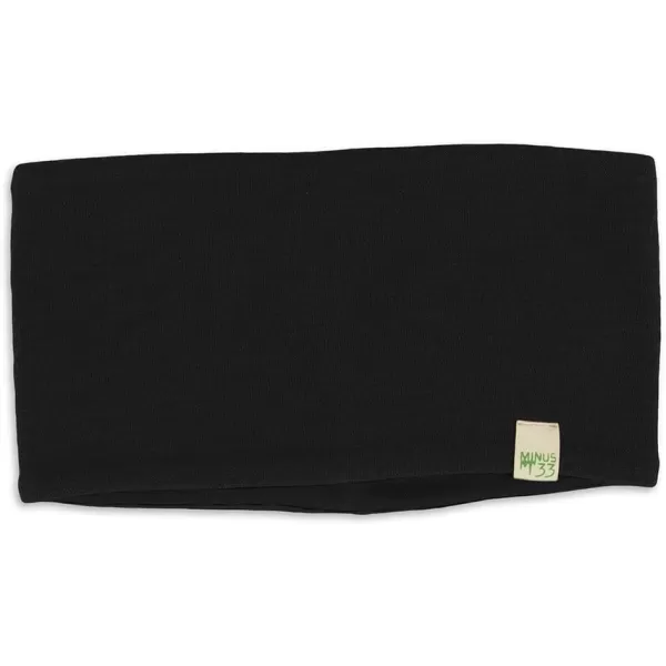 Minus33 Merino Wool Reversible HeadbandBlack