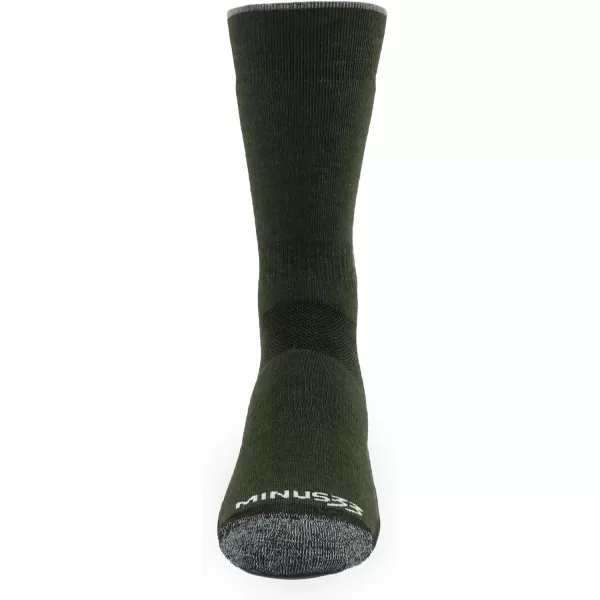 USA Made  Crew Socks  Hiking Socks  Merino Wool  Mountain HeritageS75 Midweight Ivy