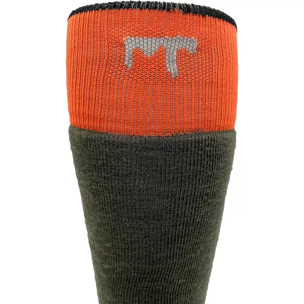 USA Made  Ski and Snowboard Socks  Over the Calf Socks  Merino Wool  Mountain HeritageS59 Lightweight Hunt