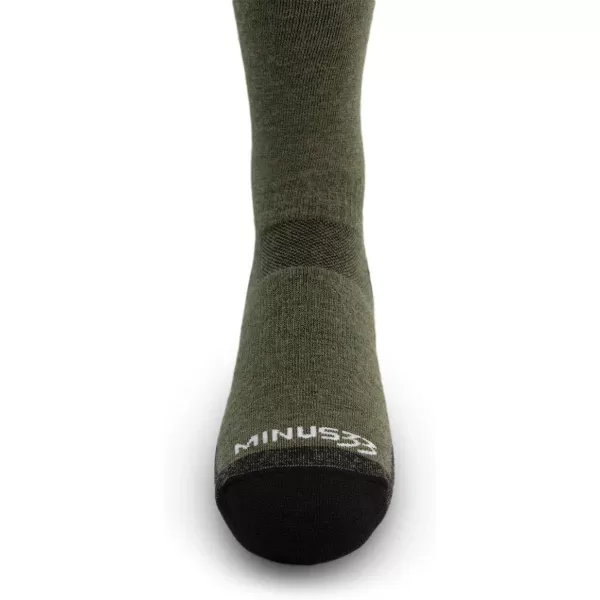 USA Made  Ski and Snowboard Socks  Over the Calf Socks  Merino Wool  Mountain HeritageS59 Lightweight Olive Drab