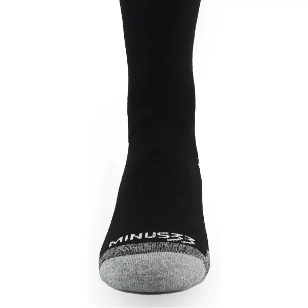 USA Made  Ski and Snowboard Socks  Over the Calf Socks  Merino Wool  Mountain HeritageS79 Midweight Black