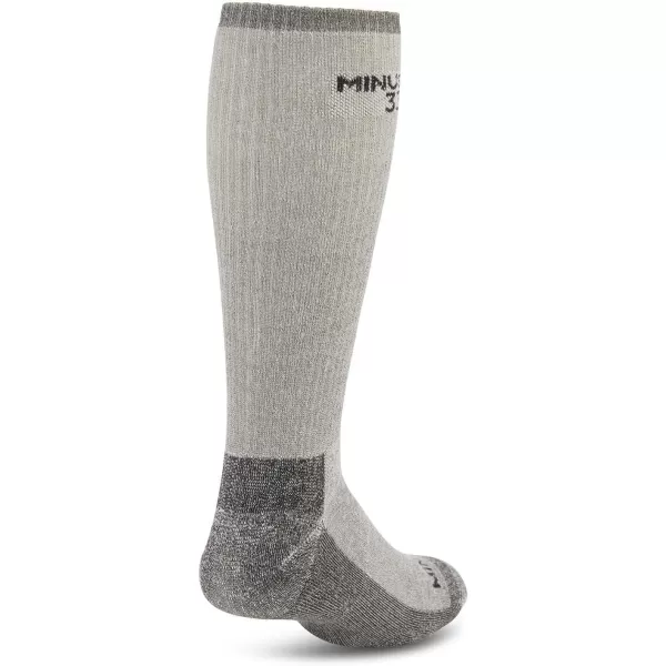 USA Made  Ski and Snowboard Socks  Over the Calf Socks  Merino Wool  Mountain HeritageS99 Expedition Gray Heather