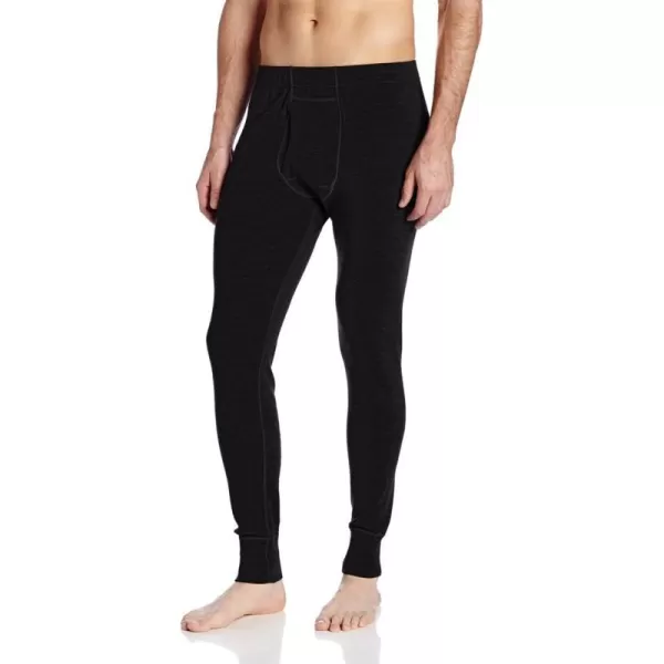 Minus33 Kancamagus Mens Midweight Base Layer Pants  100 Merino Wool Bottoms  Multi Use Long Johns  Thermal UnderwearBlack