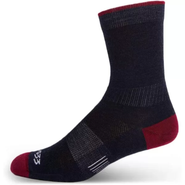 Minus33 Merino Wool Clothing Mountain Heritage Crew Liner Socks Made in USA New HampshirePatriot