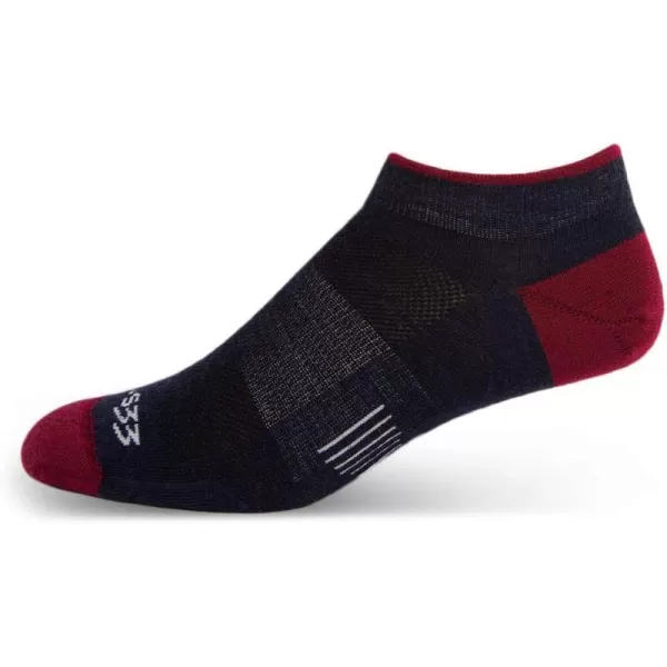 Minus33 Merino Wool Clothing Mountain Heritage No Show Liner Socks Made in USA New HampshirePatriot