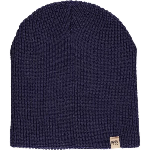 Minus33 Merino Wool Everyday Knit Wool BeanieNavy Blue