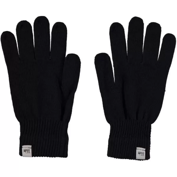 Minus33 Merino Wool Glove Liner  Warm Base Layer  Ski Liner Glove  3 Season Wear  Multiple Colors and SizesBlack