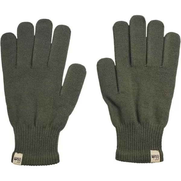 Minus33 Merino Wool Glove Liner  Warm Base Layer  Ski Liner Glove  3 Season Wear  Multiple Colors and SizesOlive Drab