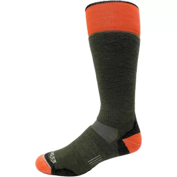 USA Made  Ski and Snowboard Socks  Over the Calf Socks  Merino Wool  Mountain HeritageS59 Lightweight Hunt