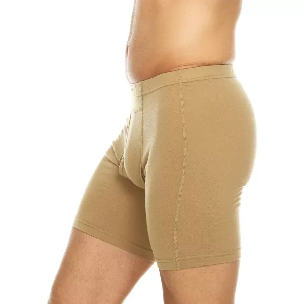 100 Merino Wool Mens Lightweight Boxer BriefDesert Sand