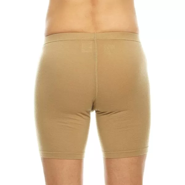 100 Merino Wool Mens Lightweight Boxer BriefDesert Sand