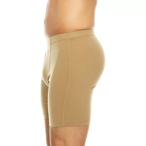 100 Merino Wool Mens Lightweight Boxer BriefDesert Sand