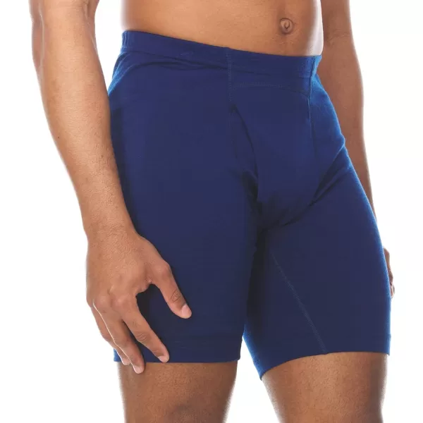 100 Merino Wool Mens Lightweight Boxer BriefNavy