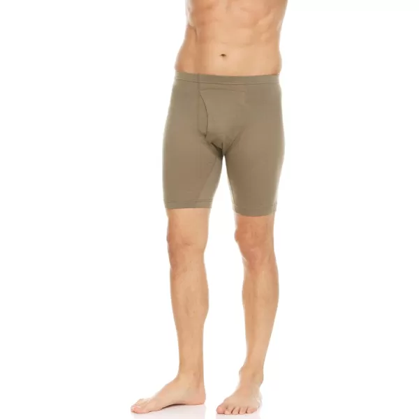 100 Merino Wool Mens Lightweight Boxer BriefTan 499