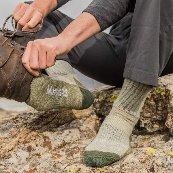 Minus33 Merino Wool 903 Day Hiker SockOlive