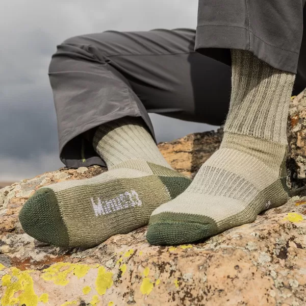 Minus33 Merino Wool 903 Day Hiker SockOlive